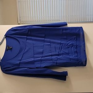 Alfani scalloped blouse